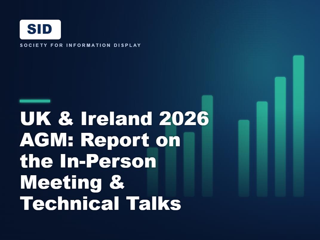 UK & Ireland 2026 AGM: Report on the In-Person Meeting & Technical Talks